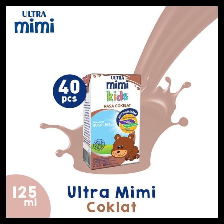 

Ultra Mimi Coklat 125Ml *40 psc( Harga promo ultra) - Coklat mimi TERUJI