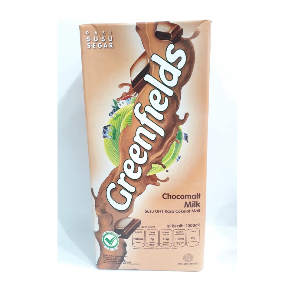 

GREENFIELDS CHOCO MALT MILK 950 ml