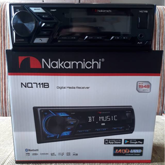single din deckless nakamichi NQ711B