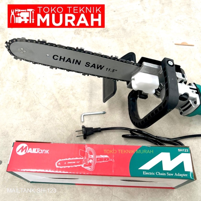 Mailtank SH123 Mesin Gergaji Kayu SH 123 Chainsaw Adaptor Converter