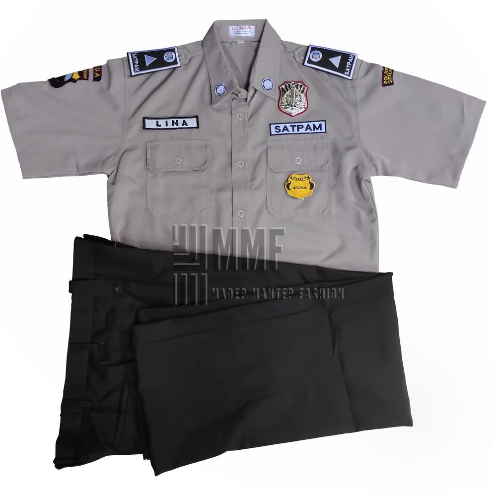 Skl31au22ѕ ▫ Baju Seragam SatpamSeragam Satpam Krem2022 Seragam PDH Security SatpamSeragam Satpam Kr