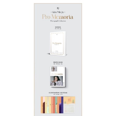 PO KIM MIN JU Minju 1st Photobook "Pro Memoria"