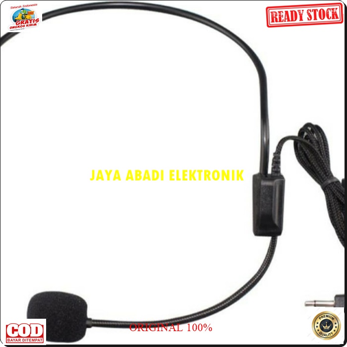 G511 ORIGINAL MIC KABEL HEADSET L 3.5 MM 3,5 METER BANDO KLIP CLIP MIK MIKROPON MIKROPHONE CABLE MICROPHONE KARAOKE VOKAL VOCAL ARTIS PROFESIONAL PRO SOUND BEST SISTEM AUDIO PANGGUNG LEGENDARY DYNAMIC PENGERAS SUARA HIFI  SENSITIF MC PIDATO SEMINAR CERAMA