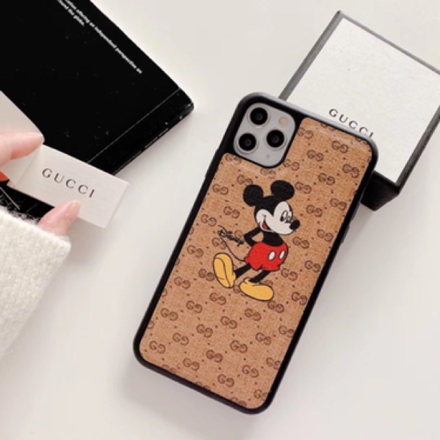 READY! Gucci x Mickey Case Iphone 6 6s 6s+ 6+ 7 7+ 8 8+ X Xs Xr XsMAX 11 11pro 11promax 11 pro max