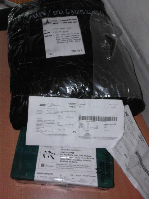 Tas Bedil Dua Ruang + Tempat Pompa