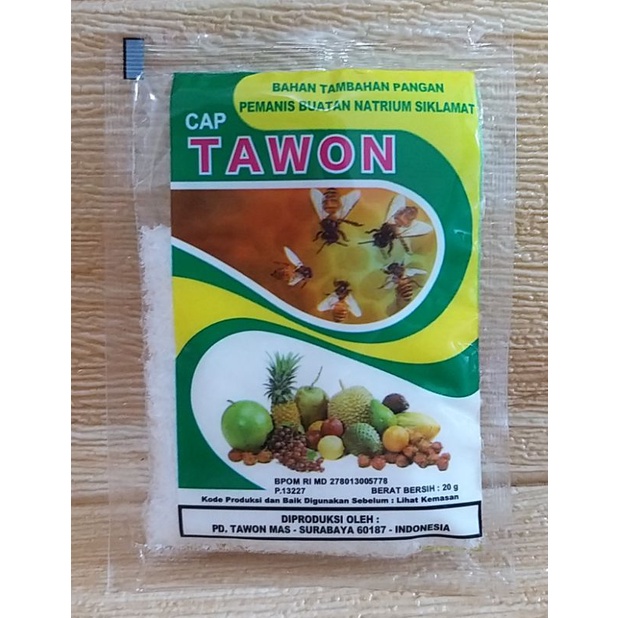 ✔MURAH Pemanis Buatan Cap Tawon 20gr / Sari Manis / Natrium Siklamat