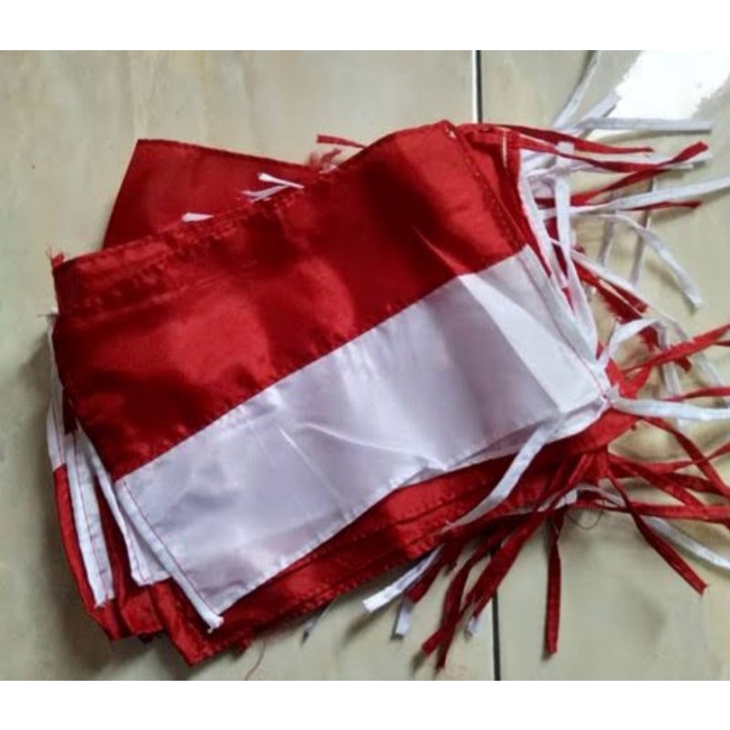 kain bendera merah putih kecil kendaraan bermotor