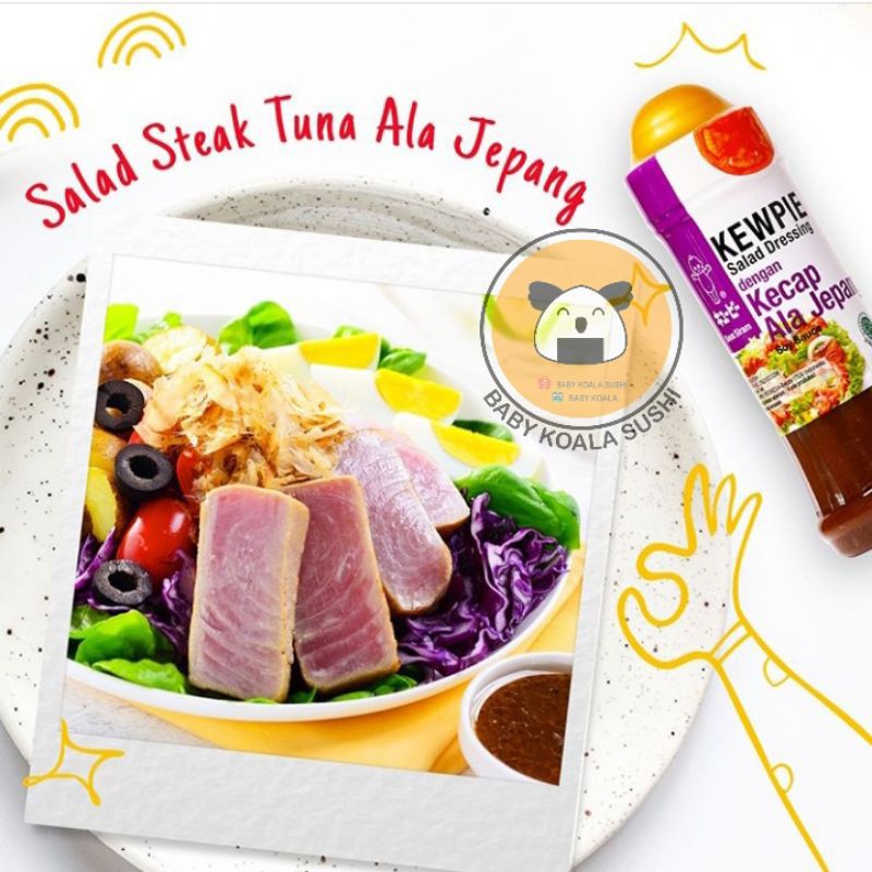 KEWPIE Salad Dressing 200 ml Caesar, Tomat Pedas, Thousand Island, Kecap Jepang, Wijen Sangrai