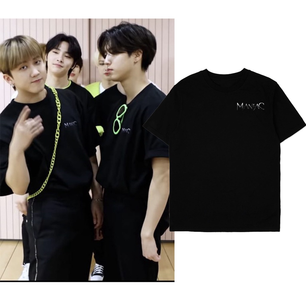 Kaos kpop korea straykids maniac logo