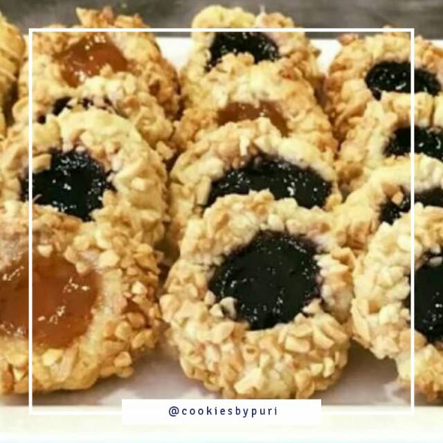 

Thumbprint Cookies Toples ukuran 500gr