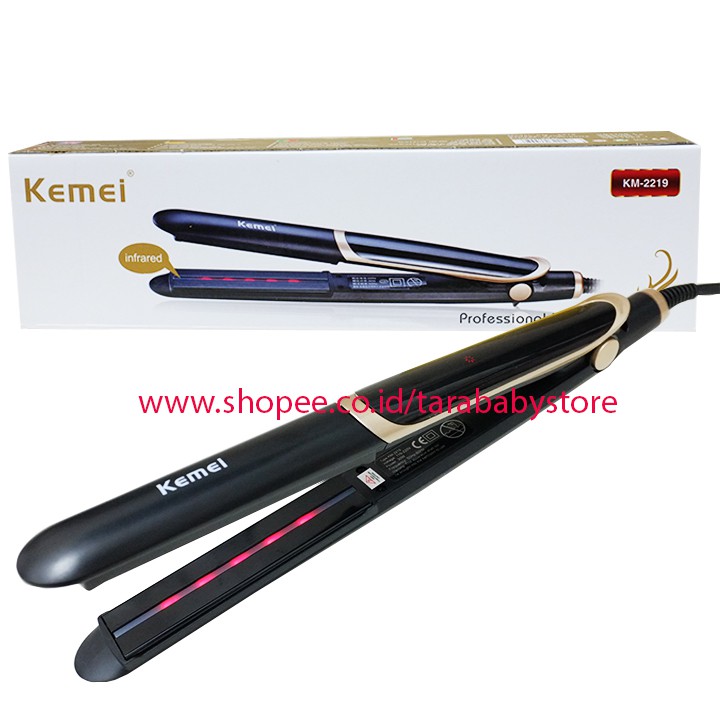 ORIGINAL Kemei KM-2219 pengeriting &amp; keriting rambut tidak merusak rambut