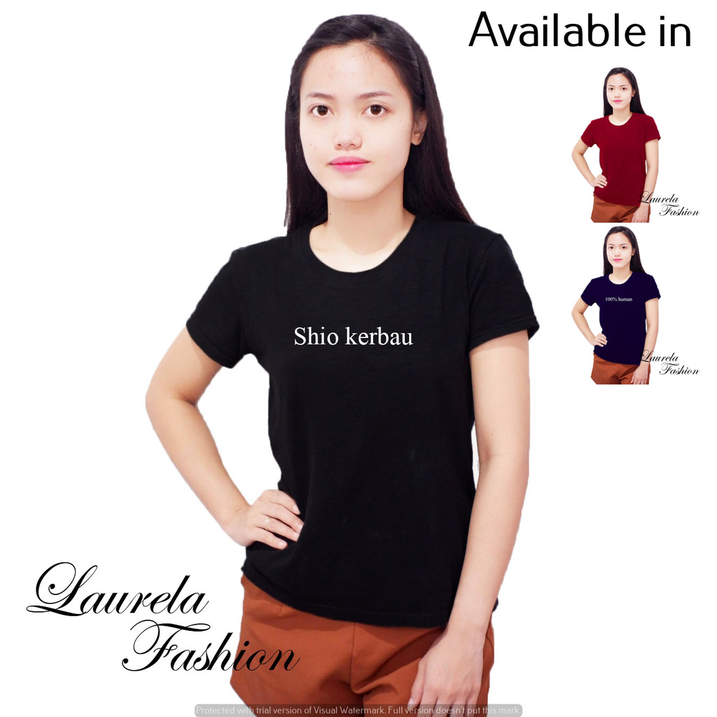 Kaos Cewe Shio kerbau