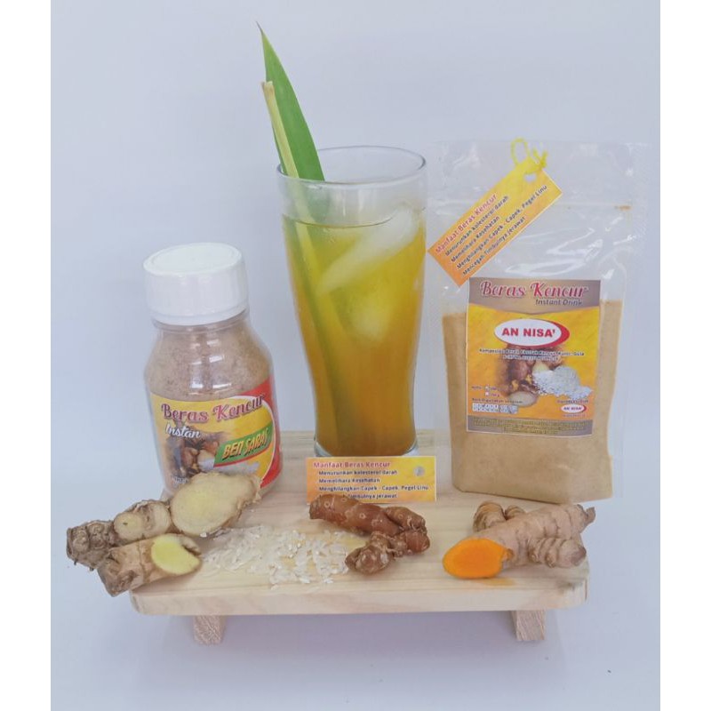 

BERAS KENCUR 200 g dan 100 g BEN SARAS MINUMAN HERBAL SERBUK INSTAN