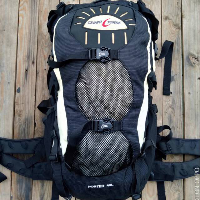 Carrier tas gunung cerro torre The North Face mammut fjallraven arcteryx The North Face osprey