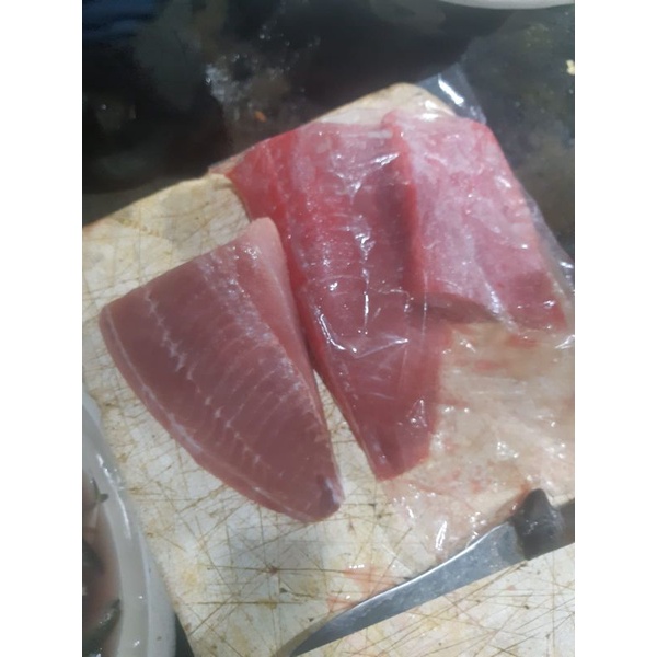 

ikan tuna merah filet fresh asli original 1 kg