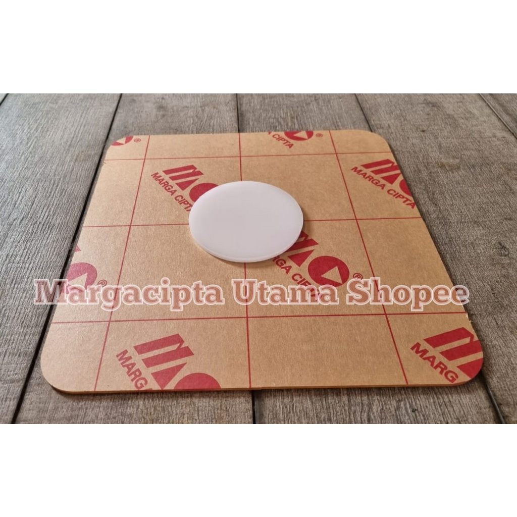 Premium Premium Acrylic Putih Susu 2mm Diameter 58cm Akrilik Laser Cutting Bulat Potongan