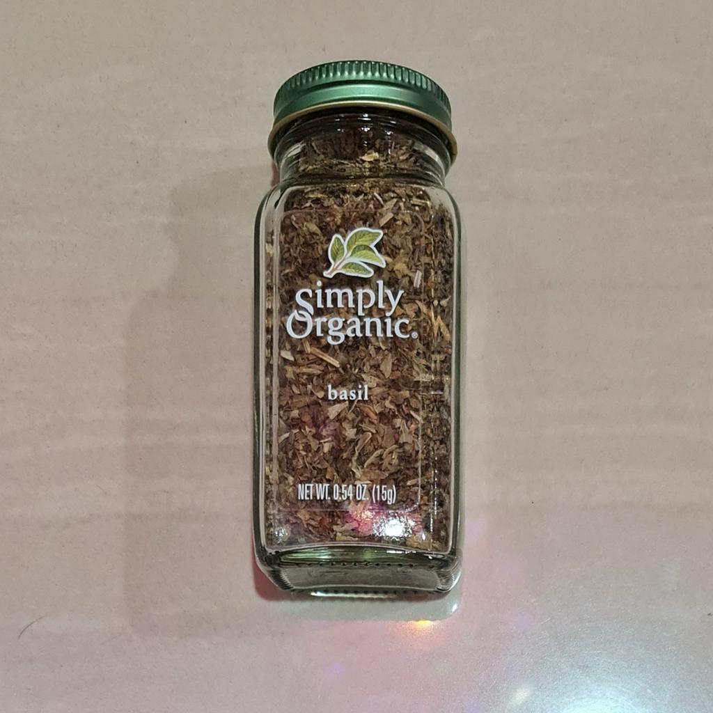 

Simply Organic Egyptian Basil Dried Leaves Extra Grade 15 Gram