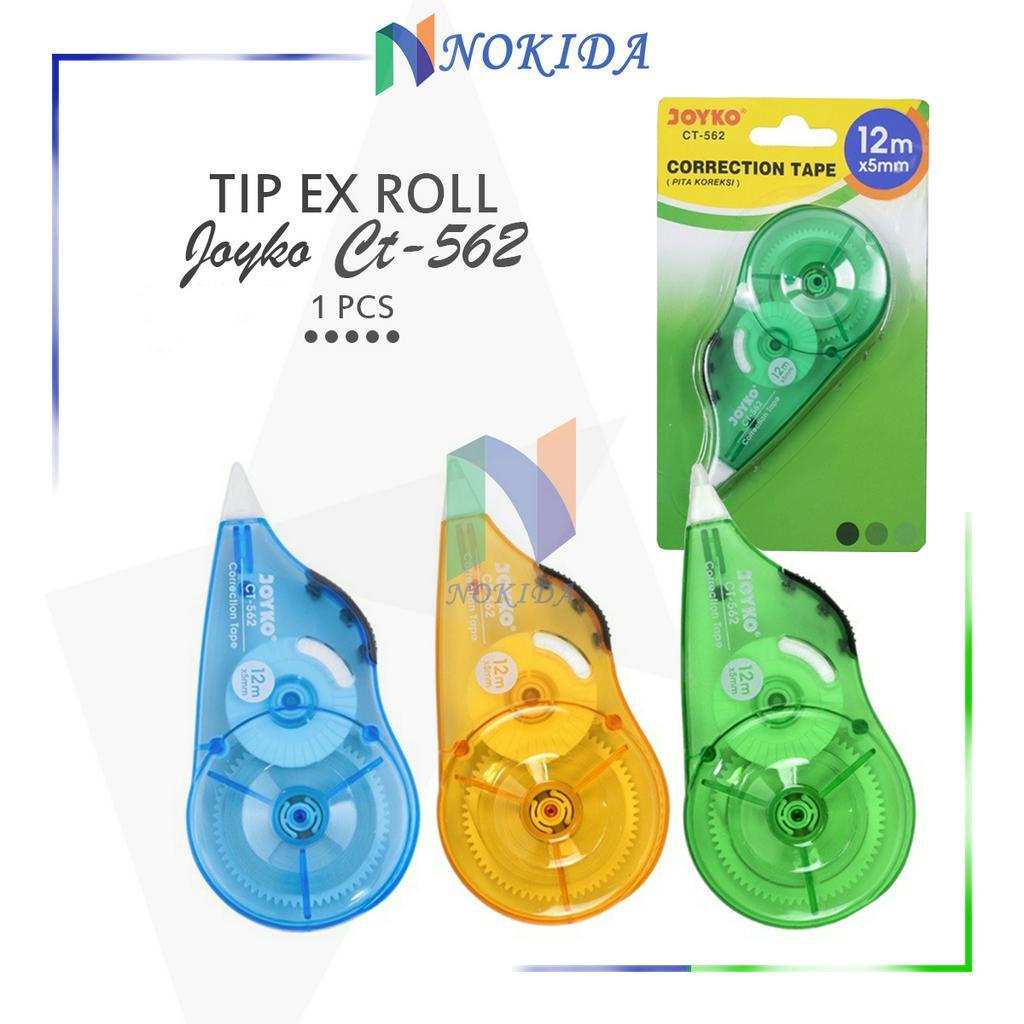 

Nokida Tip Ex Kertas Pita Joyko CT-562/1 pcs / Correction Tape X Roll