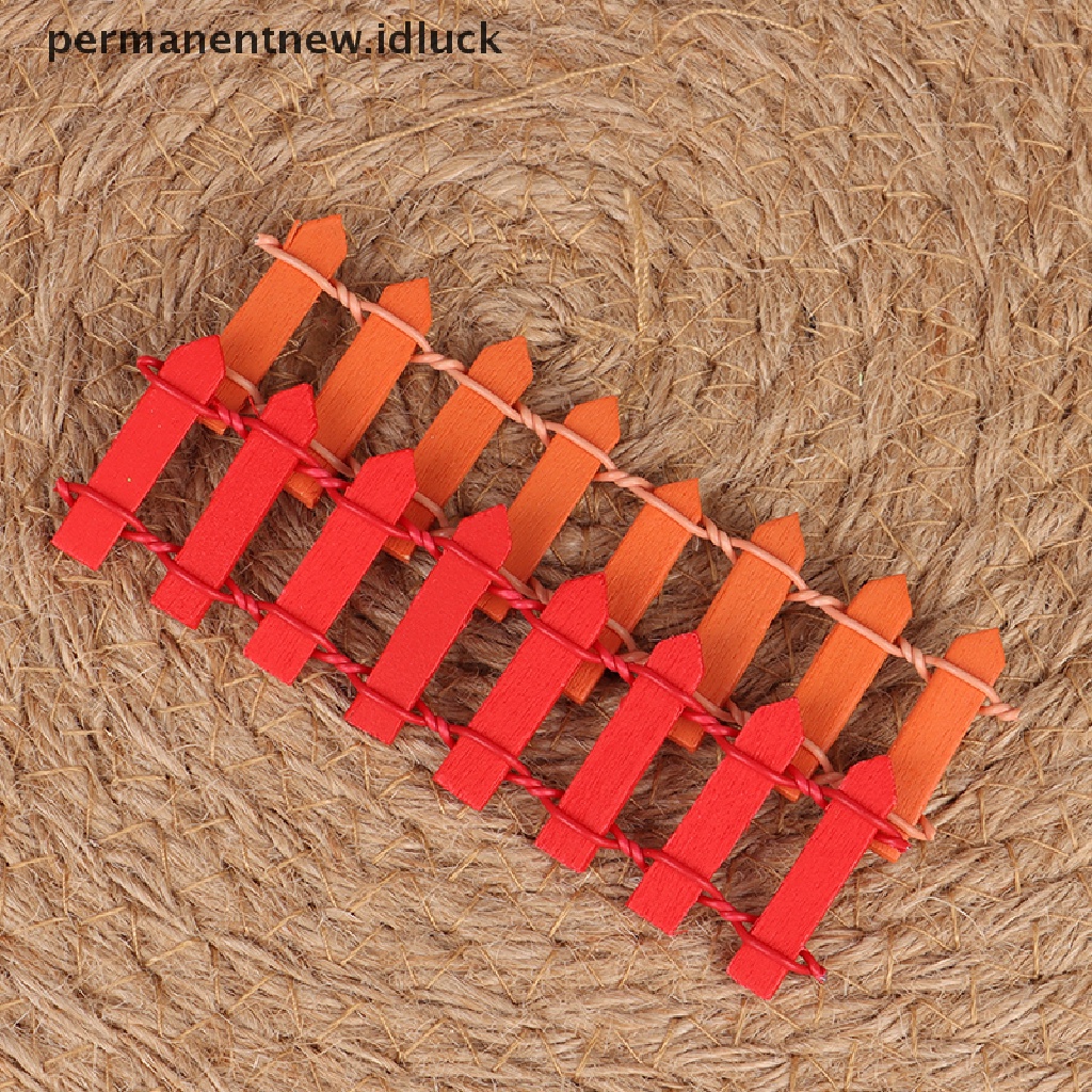 5 Pcs Miniatur Pagar Kayu Untuk Dekorasi Taman Rumah Boneka
