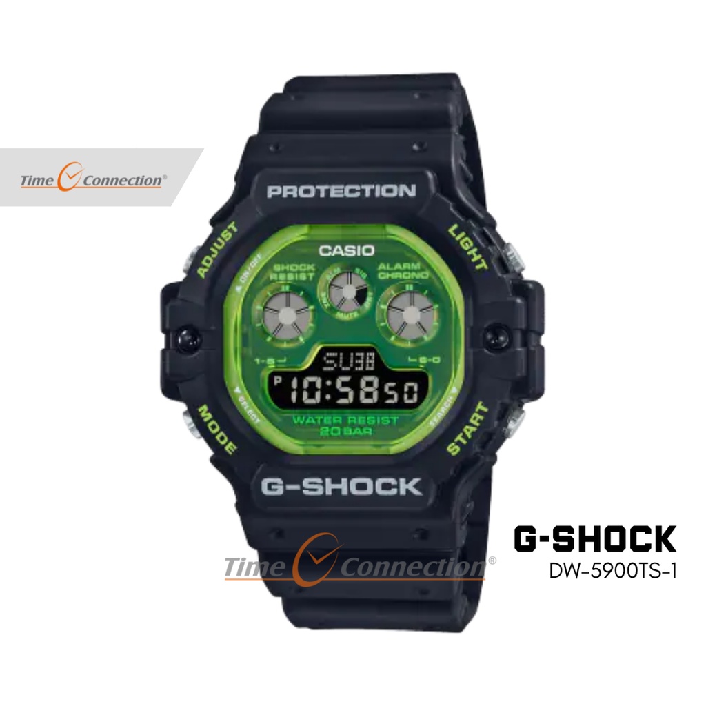 Casio G-SHOCK DW-5900TS-1 Original / Jam Tangan Pria Digital / Gshock G shock Hitam DW 5900 DW 5900T
