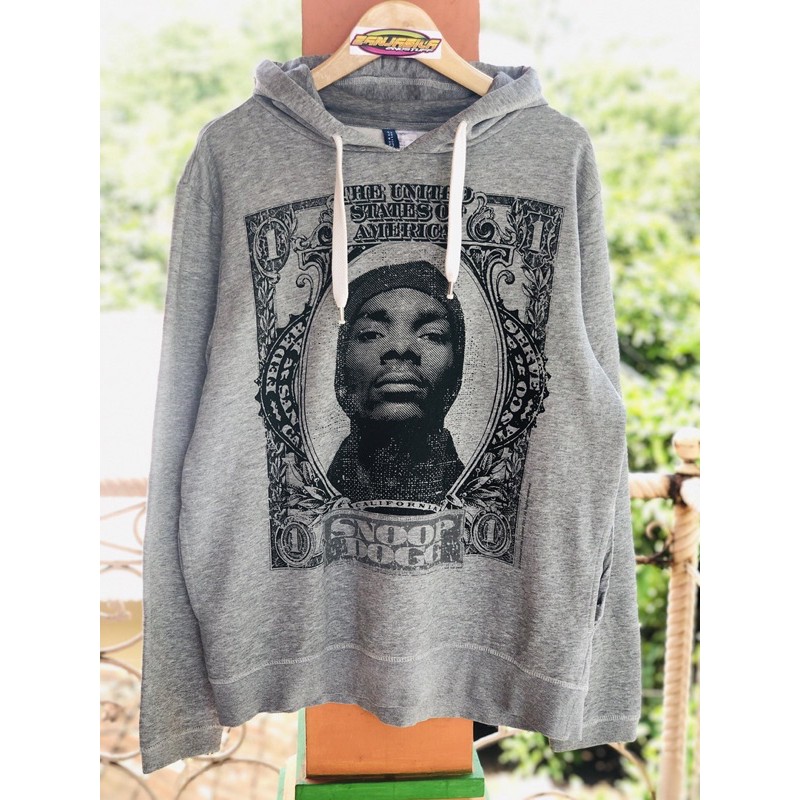 HOODIE SNOOP DOGG TAG H&M SECOND ORIGINAL MURAH