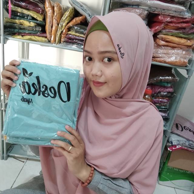 PASHMINA TALI CERUTTY BABYDOLL ORI BY DESKA HIJAB