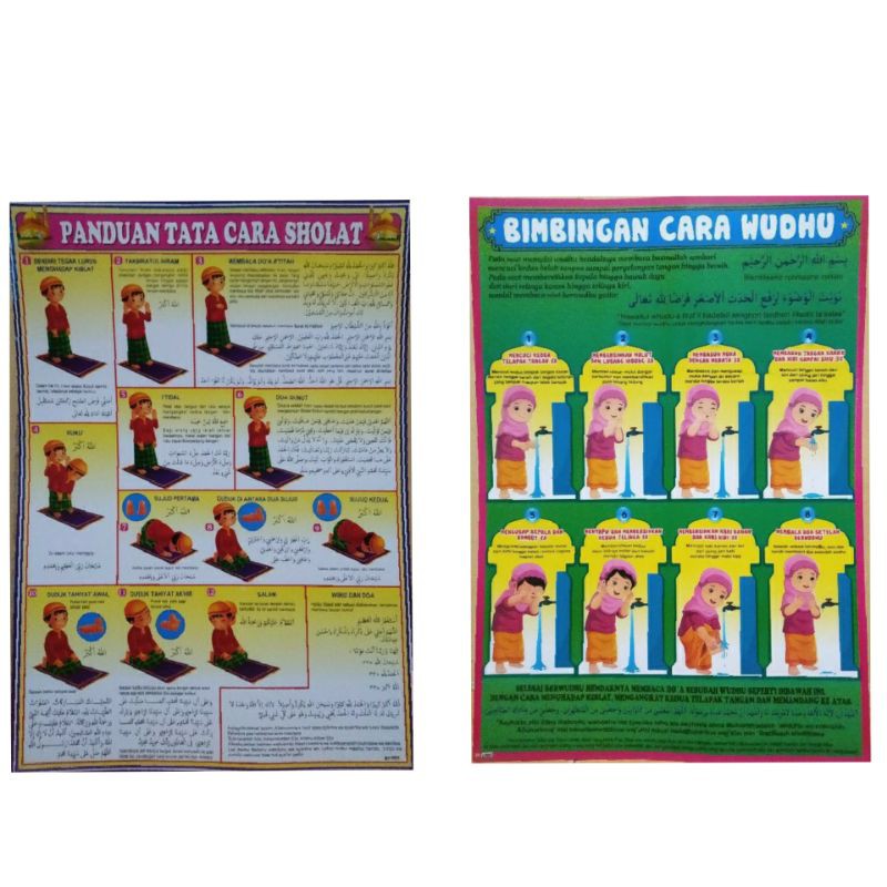 POSTER.EDUKASI ANAK PAMDUAM TATA CARA SHOLAT