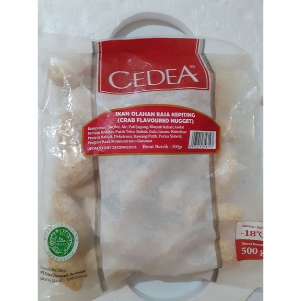 

Cedea Ikan Olahan Rasa Kepiting 500g