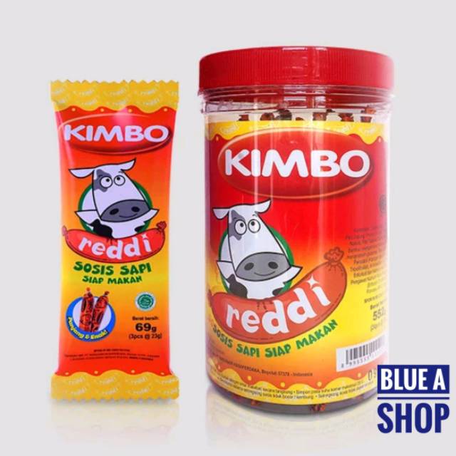 

Kimbo Sosis Sapi Reddi Siap Makan 480gr isi 24 x 23gr
