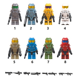 Jual lego halo spartan grey minifigure 