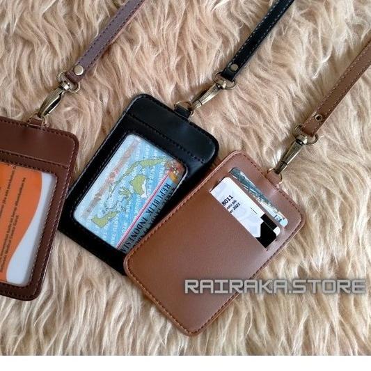 

Hot ⚡aleId Card Kulit Name Tag Kulit Card Holder Termurah