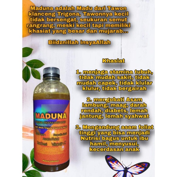 

MADUNA (MADU BERKHASIAT TINGGI)