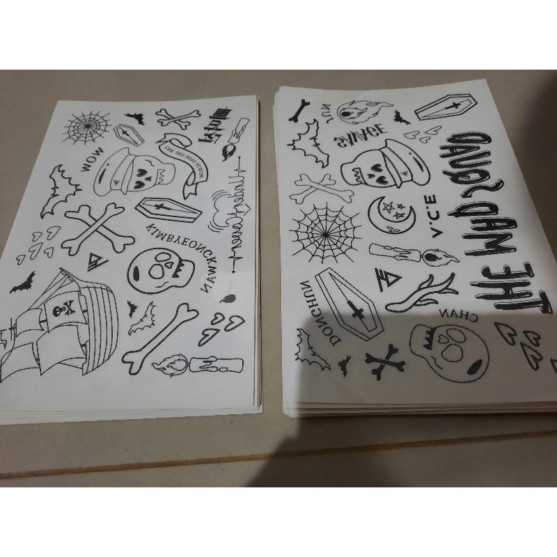 A.C.E Tato Sticker Mad Squad Album