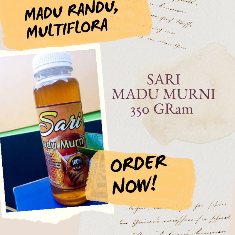 

Madu Asli Multiflora 350 Gram
