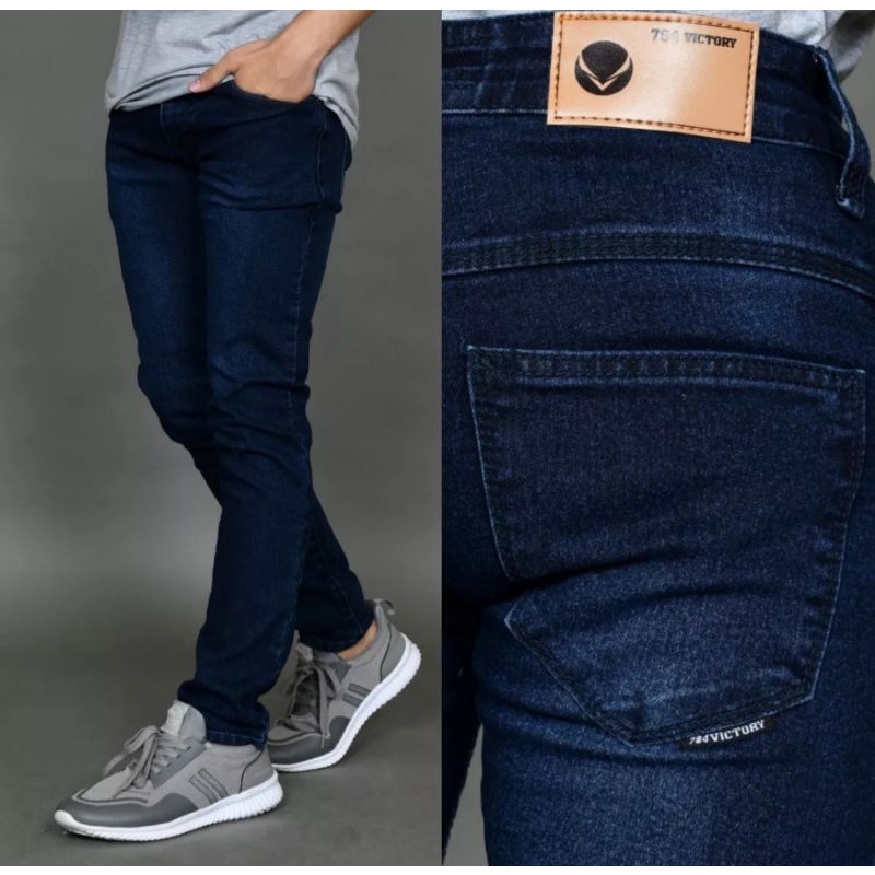 Celana Jeans Skiny Streetch Original Seven Denim - Celana Jeans Pria