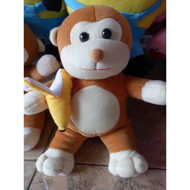 Boneka monyet pisang