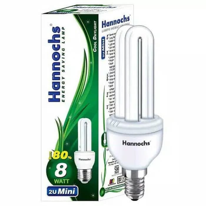 Lampu Hannochs PLC 2U 8 Watt