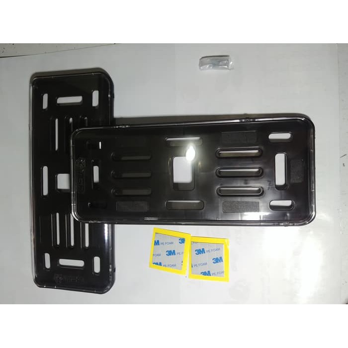 Dudukan / Cover Plat Nomor / Tutup Plat Nomer Motor TGP EDGE COVER New Model