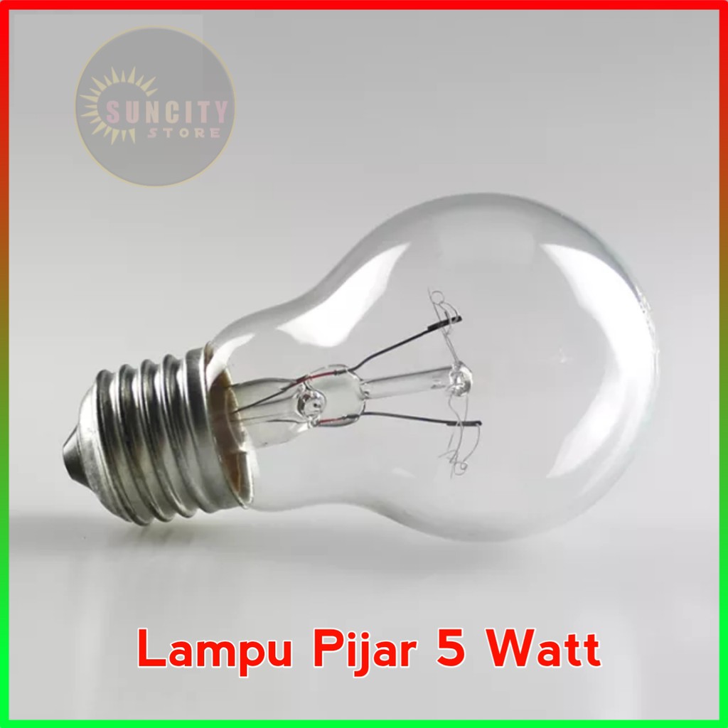 STARLUX Lampu Pijar 5 Watt / Incandescent Bulb - Cahaya Kuning