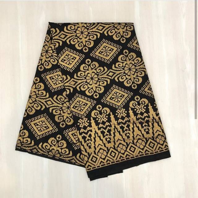 Kain Batik Pekalongan Motif Prada Gold Emas Bcr33 Shopee Indonesia