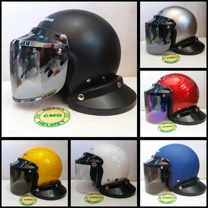 HELM CARGLOSS KACA DATAR