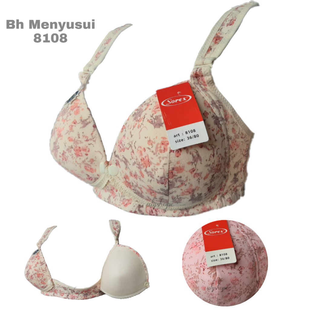 babybear BH Bra Menyusui Sorex 8108 Model Original Murah Kancing Depan