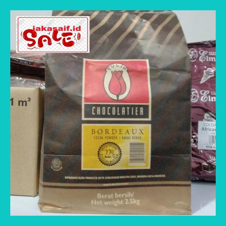 

S5085D0Yh Coklat Bubuk | Cocoa Powder | Tulip Boardeaux Repack 100 Gr D5Uuty