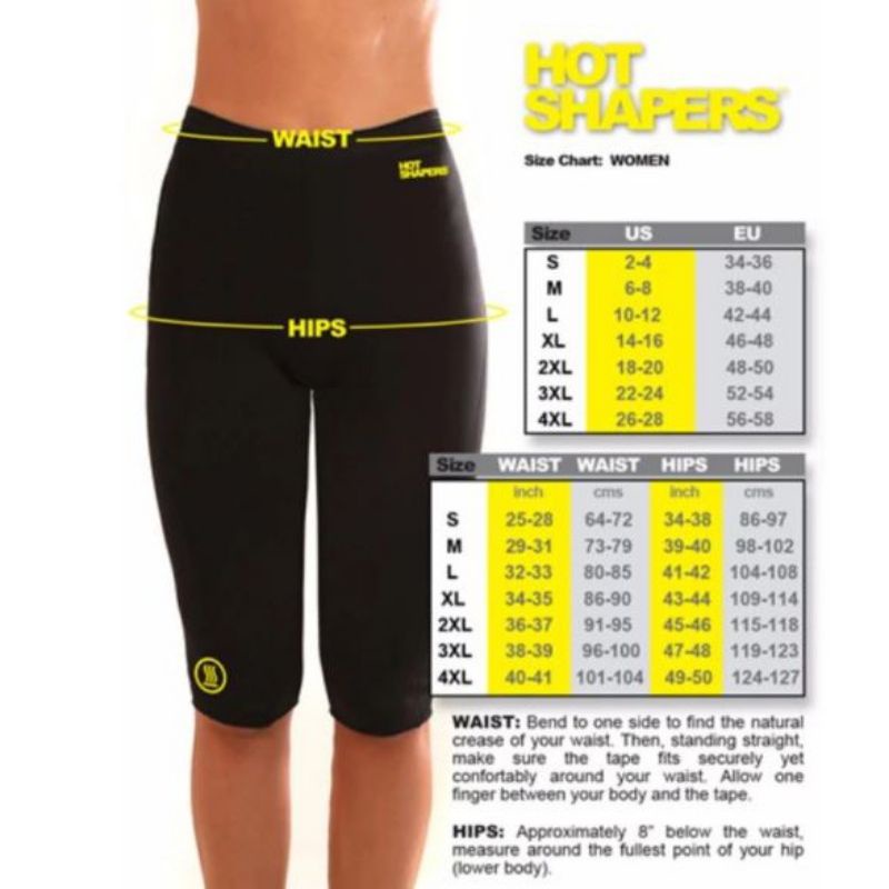 Celana Penghancur Pembakar Lemak Hot Shapers Legging Senam