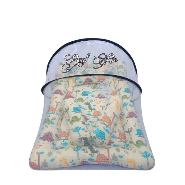 kasur bayi kelambu model kolam pinggiran silikon free 1 set bantal guling