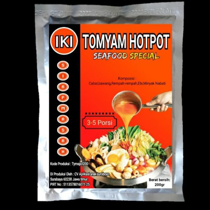 

Tomyam Hotpot Seafood Special 200Gr | Bumbu Tomyam | Tomyum 082