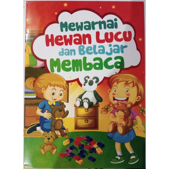 

BUKU MEWARNAI ANAK BELAJAR MEMBACA