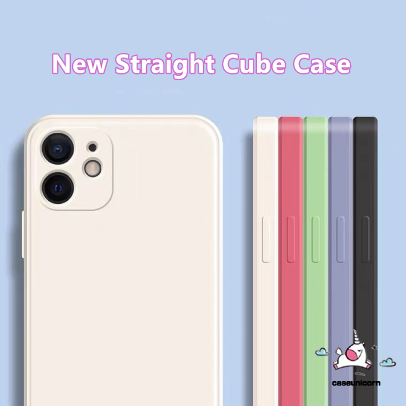 Soft Case TPU Warna Polos Untuk Realme C35 C12 C31 C15 C11 5 5s 5i 6i C3 7i C17 7 6 6s Realme Narzo 20 Pro