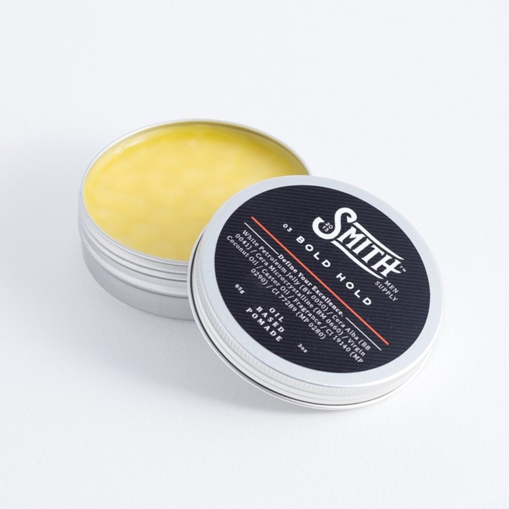 Pomade Smith Bold Hold - Oilbased & Oil Based - Free Sisir Saku - Hair Wax - Minyak Rambut
