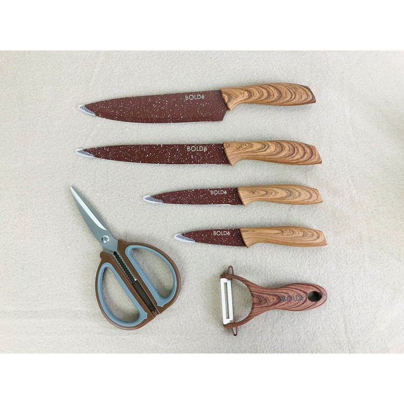 Bolde Pisau Set 6 Pcs Super Knives Marbella